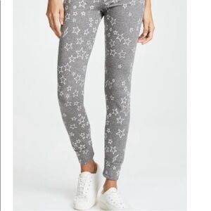 SUNDRY Grey/White All Over Stars Joggers Size 1